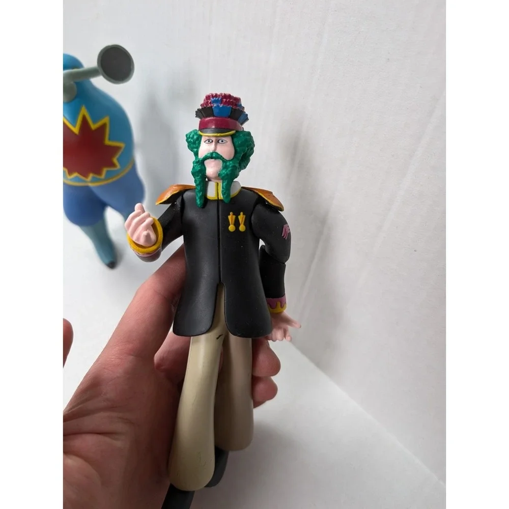 Vintage Beatles Figures Yellow Submarine Sucker Monster & Paul McCartney